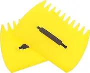 1 Pair Fall Leaf Clip Garden Leaf up Claws Ground Leveling Small for Leaves Leaf Catcher for Yard Garden for Leaves Gardening Tools Plastic Yellow