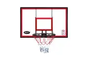 Indoor Basketball Hoop Wall Mounted Backboard Ring System Set Net Door Goals Rim Standard No.7 Balls 110 x 70cm