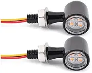 Motorbike Turn Indicator For Yamaha For Suzuki For Kawasaki M8 Motorcycle Turn Signal Lights Amber Red White Brake Light Drl Mini Flashing Indicator Light