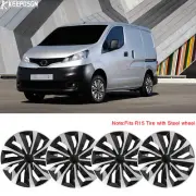 For Nissan NV200 15" Set of 4 Hubcaps Wheel Covers Hub Caps Fits R15 Steel Wheel