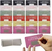 Scratch-Off Love Coupons,24X Couple Date Cards | Party Game Props, Couple Erase Coupons for Birthdays, Anniversaries Valentine's Day