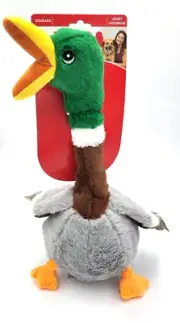 KONG Shakers Honkers Duck LARGE Plush Low Tone Squeaker Toss & Shake Dog Toy 18"