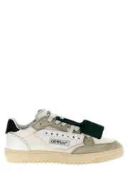 [Off-White] Off-White-5.0 Sneakers Bianco/Nero-Donna 35 White/Black