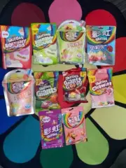 10 Bags of Exotic Skittles 1 Bag Of Each From All Around The World!