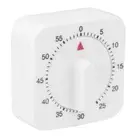 Accessories Timer Kitchen Square White 3 Seconds Alarm 60x60x35mm Clock