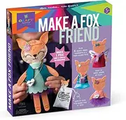Craft-tastic – Make A Fox Friend – Craft Kit Makes 1 Easy-to-Sew Stuffie with Clothes & Accessories