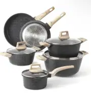Carote 10-Piece Nonstick Granite Cookware Set