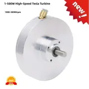 1-500W High-Speed Tesla Turbine for Steam and Hydroelectric Power Generation NEW