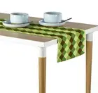 Brown & Green Plaid Table Runners - Assorted Sizes