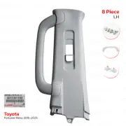 Fits Toyota Hilux Revo 2015 - 23 Lh Gray Handle Garnish Pillar Assist Grip Set