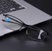 Progressive Multifocal Intelligent automatic zoom reading glasses anti-blue ray
