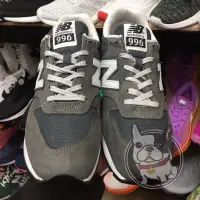 在飛比找蝦皮購物優惠-NEW BALANCE 996 MRL996FB 灰白 鐵灰