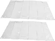 2 Pack Large Sealing Bags for 1.5m x 2m Heavy Duty Linen Airtight Storage