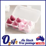 8pcs Beauty Make Up Egg Set Puff Blender Foundation Sponge Shape Egg AU STOCK