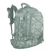 3 Day Tactical Backpack Large Capacity Army Molle Bag Expandable Hiking Acu