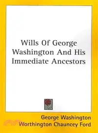 在飛比找三民網路書店優惠-Wills Of George Washington And