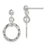 Sterling Silver Dangling Circle Earring