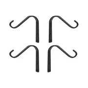 Plant Hooks 5 Inch, Rustic Cast Iron Wall Hooks for Hanging Plants Outside, H...
