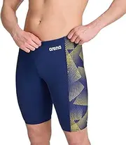 [arena] Mens Halftone Competitive Racing Jammers for Intensive Swimming, Reduced Drag Swimsuit