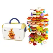 Tree Stacking Blocks Sensory Toys Montessori for Kids Girls Holiday Gifts