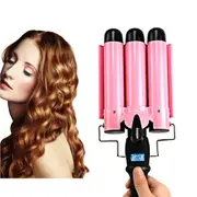 3 barrel curling iron