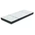 Giselle Bedding Portable Mattress Folding Foldable Foam Floor Bed Black/Grey