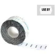 Meto 1 Line Use By Date Labels Permanent White 5 Pack
