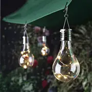 Solar Garden Lights 6pcs Outdoor Solar Powered LED Light Bulb Garden Yard Hanging Lamp