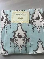 Lily & Will II By Moda Layer Cake 39 Squares. Blue