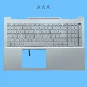 New For Dell Inspiron 15 7591 Palmrest Keyboard w/Backlit Silver 0PJ1JN PJ1JN