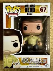 Funko Pop! Television Rick Grimes Prison Yard #67 The Walking Dead 2013 Vaulted