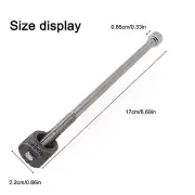 Bike Bicycle Handlebar Screw 22.2x170mm Stem Adapter Bolt & Wedge Chrome Cruiser