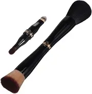 Generic Travel Makeup Brushes Spray Applicator Brush Cosmetics Brush Double Sided Makeup Brush Bb Cream Brush Concealer Brush Double Sided Brush Makeup Travel Make up Makeup Face Metal