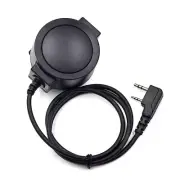 Two Way Radio Big PTT Cable Plug for Kenwood TK3107 Baofeng UV-5R BF-888S F8HP