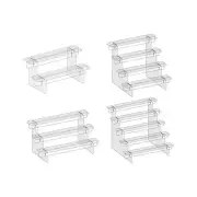 Acrylic Display Stand Acrylic Display Riser Shelves Multi Tier Jewelry Perfume