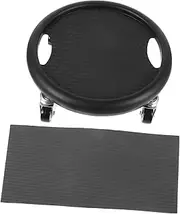 Fitness Sliding Plate Knee Pad Set Abdominal Exercise Roller Disc Workout Sliders for Home Use Random Color