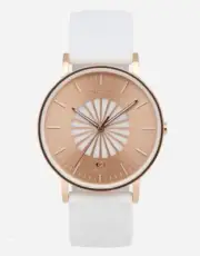 Rip Curl Womens LATCH SOLAR SILICONE ROSE GOLD SURF WATCH New - A3321G White