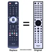 New RC-816S For Onkyo Network Stereo Receiver Replacement Remote Control TX-8050