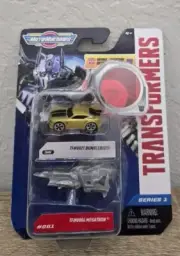 Micro Machines Transformers Series 1 #0021 Bumblebee CHASE & #0004 Megatron