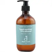 Dindi Naturals Hand Sanitiser 75% Ethanol 500ml - Lemon Myrtle & Tea Tree