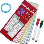 Flash Cards For Addition - Multiplication Flash Cards, Math Learning Cards For Children, Multiplication Flash Cards For Children, Flash Card Set For Children
