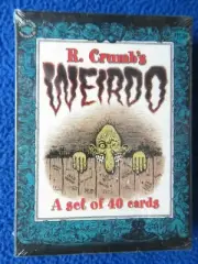 R. CRUMB WEIRDO 40 CARD SET NEW/SEALED HARD TO FIND