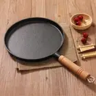 Non-stick Pancake Pan 20/26cm Crepe Maker Saucepan Cast Iron Frying Pan Omelet