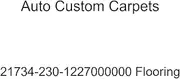 Auto Custom Carpets 21734-230-1227000000 Flooring