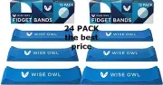 Chair Bands for Kids with Fidgety Feet Flexible Seating Fidget ADHD 24-Pack