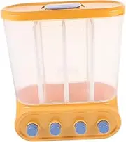 Happyyami Rice Dispenser Storage Container Wall Mount Grain Tank Large Capacity Rice Dispenser for Kitchen