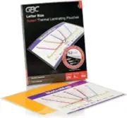 GBC Thermal Laminating Sheets / Pouches, Letter Size
