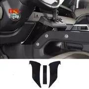 Gloss Black Center Control Gear Side Cover Trim For Land Rover Defender 2022-23 (for: Land Rover)
