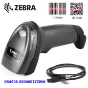 Zebra DS4608-SR00007ZZWW Area-imaging 1D 2D USB Handheld Barcode Scanner Imager