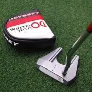 Odyssey 2021 White Hot OG #7 Seven S Mallet Putter Stroke Lab Red Shaft - 33" -